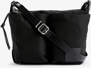 Black Pilot Shell Cross-body bag