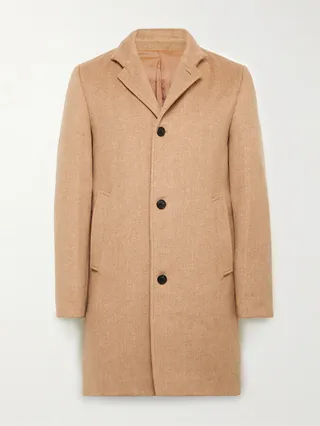 Loukas Wool-Blend Flannel Coat