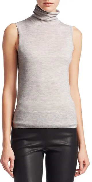 COLLECTION Cashmere Turtleneck Shell