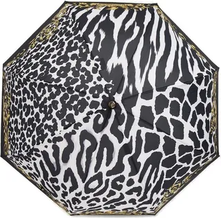 Moschino Mix Animal-Printed Folded Umbrella