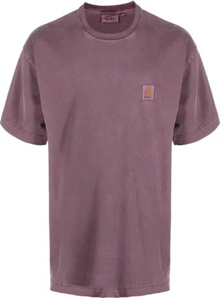 logo-patch short-sleeved T-shirt