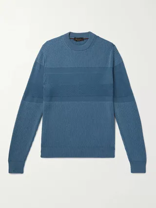 Ribbed Cashmere Sweater