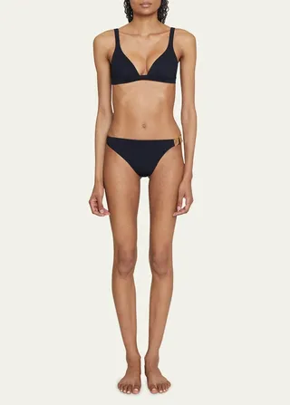 Solid Triangle Bikini Top