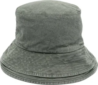 Double-Brim Bucket Hat