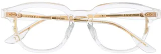 Transparent Square-Frame Glasses