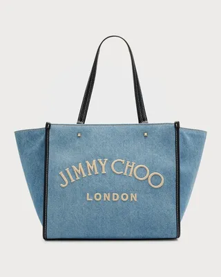 Varenne London Logo Denim Tote Bag