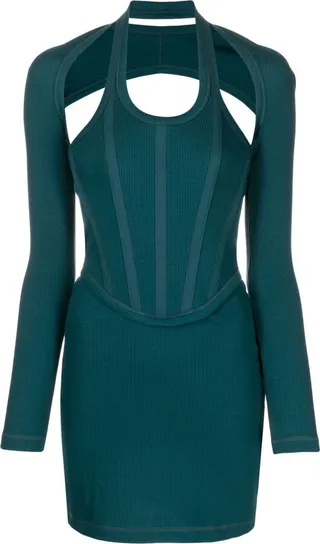 Modular corset dress