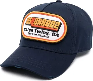 Logo-Patch Detail Baseball Cap