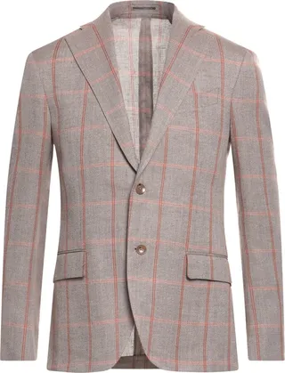 Suit Jacket Light Brown