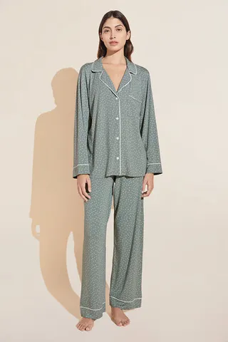 Gisele Printed TENCEL™ Modal Long PJ Set