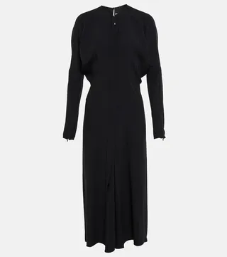 Cutout cady midi dress