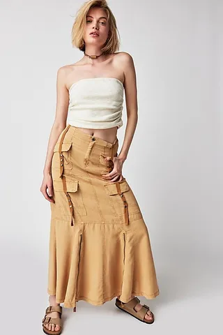 What You Waiting For Maxi Skirt by Free People