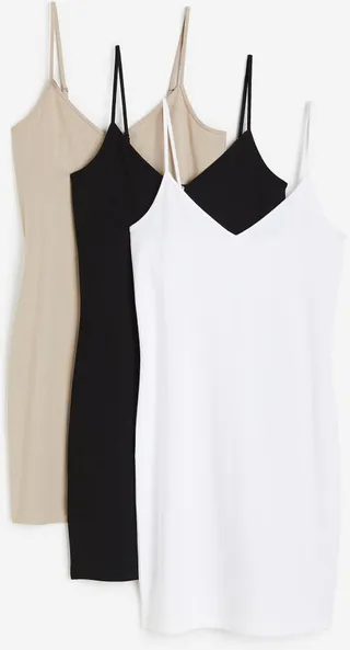 3-pack Slip Dresses