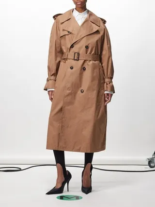 Release 04 Cotton-drill Trench Coat