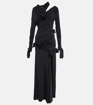Knot cutout gown