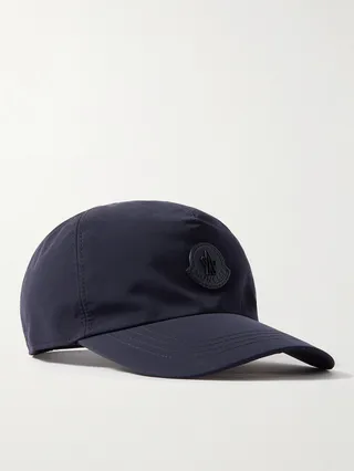 Logo-Appliquéd Cotton-Canvas Baseball Cap
