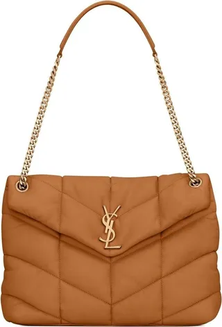 Loulou puffer quilted shoulder bag