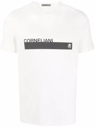 logo-print short-sleeved T-shirt