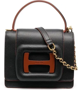 HOGAN- H-bag Leather Micro Bag