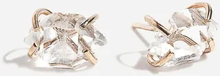 Melissa Joy Manning® prong set herkimer stud earrings