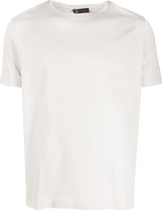 silk-cotton T-shirt