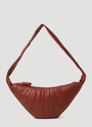 Lemaire Croissant Zip-Up Medium Crossbody Bag