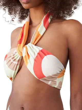 Simone Wrap Halter Bikini Top