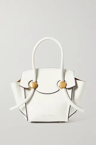 Proenza Schouler - Pipe Small Leather Tote - White