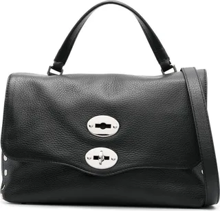 Pebbled Leather Tote