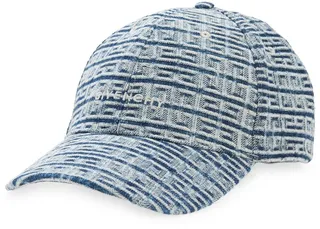 Embroidered 4G Logo Denim Baseball Cap