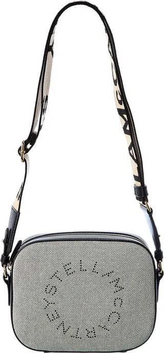 Stella Mccartney Stella Logo Canvas Camera Bag