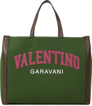Valentino Garavani Valentino Garavani University Canvas Tote