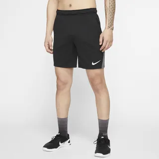 Nike Men's Dri-FIT Knit Training Shorts in Black