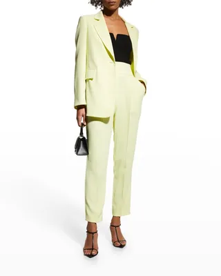 Natalia Tapered Straight Leg Trousers