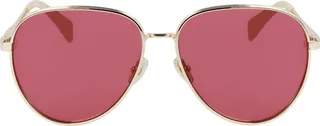 Arpege 61mm Gradient Aviator Sunglasses