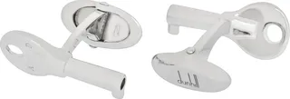 Dunhill Attache Key Sterling Silver Cufflinks 18FUM8202040TU