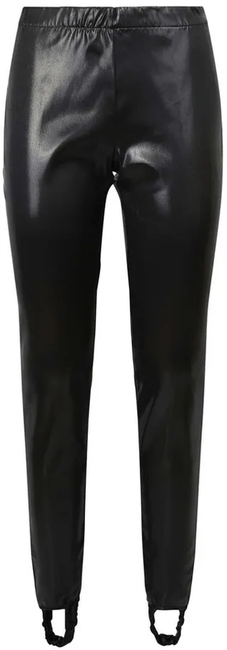 Dsquared2 Faux-Leather Ankle Cuff Leggings