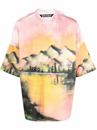 graphic-print T-shirt