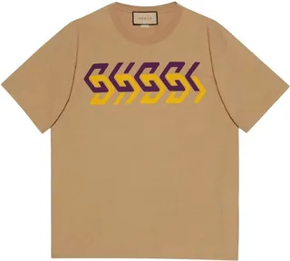 mirror logo-print short-sleeve T-shirt