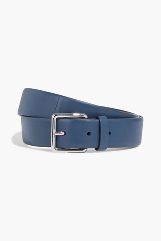 Leather belt