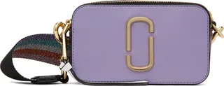Marc Jacobs Purple 'The Colorblock Snapshot' Bag