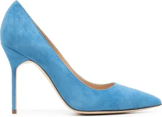 BB 105mm suede pumps