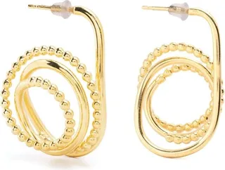 Twisted Loop Earrings