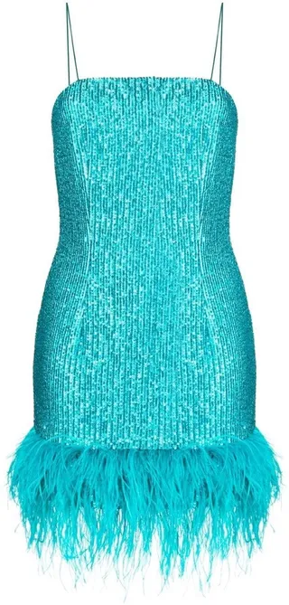 Missing Hours sequinned mini dress