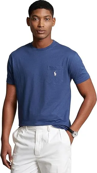 Polo Ralph Lauren Classic Fit Pocket Tee (Royal) Men's T Shirt