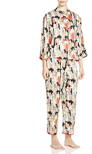 Natori Dynasty Mandarin Pajama Set