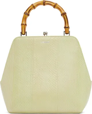 Jil Sander Green Small Goji Bag