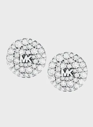 Logo Stud Earrings