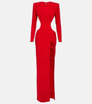 Cutout gown