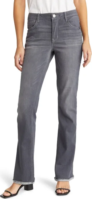 AbSolution High Waist Itty Bitty Bootcut Jeans